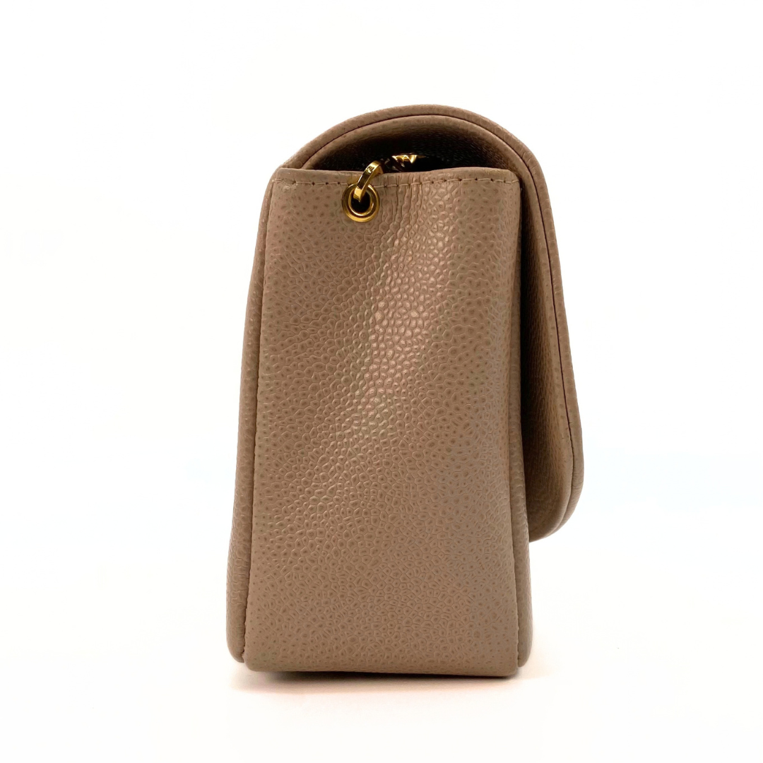 Sakai, Small Diana Pink Beige Caviar with seal only