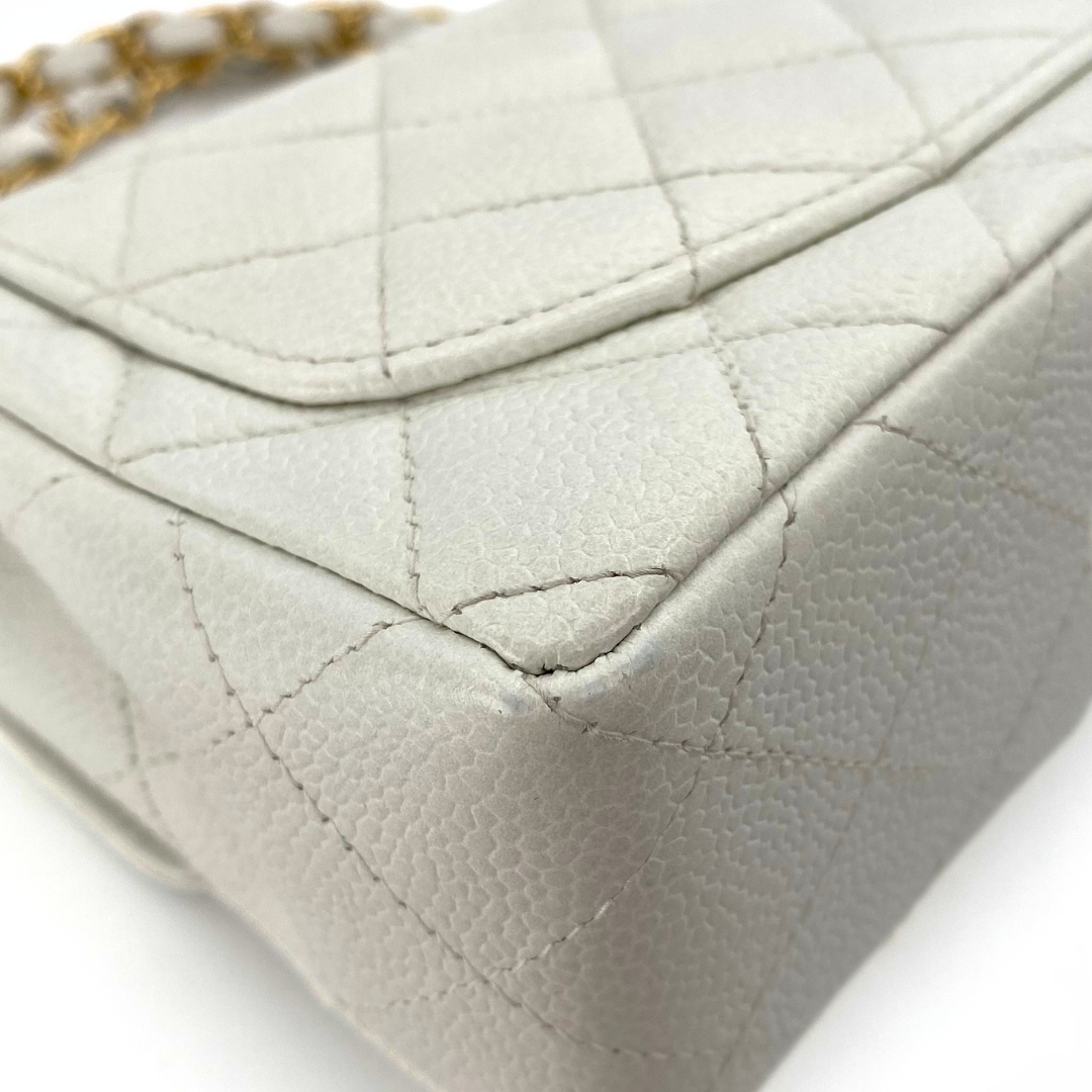 Stellan, 8 Series Mini Square 17cm White Caviar with seal and card