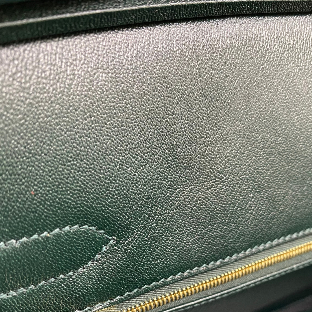 Nanami, 2024 Birkin 30 Vert Moyen Chevre Gold Hardware with stamp W