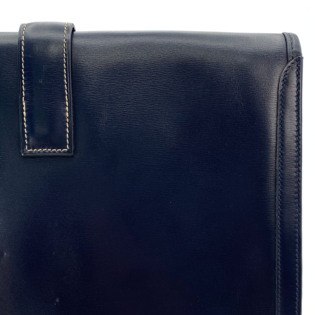 Caius, 1978 Drag 27 Black Boxcalf with stamp 〇H