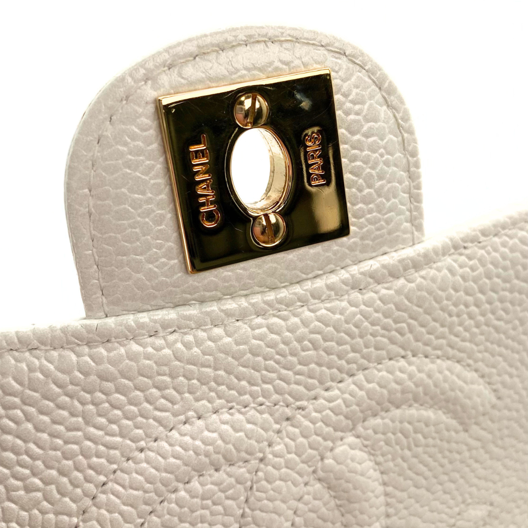 Stellan, 8 Series Mini Square 17cm White Caviar with seal and card