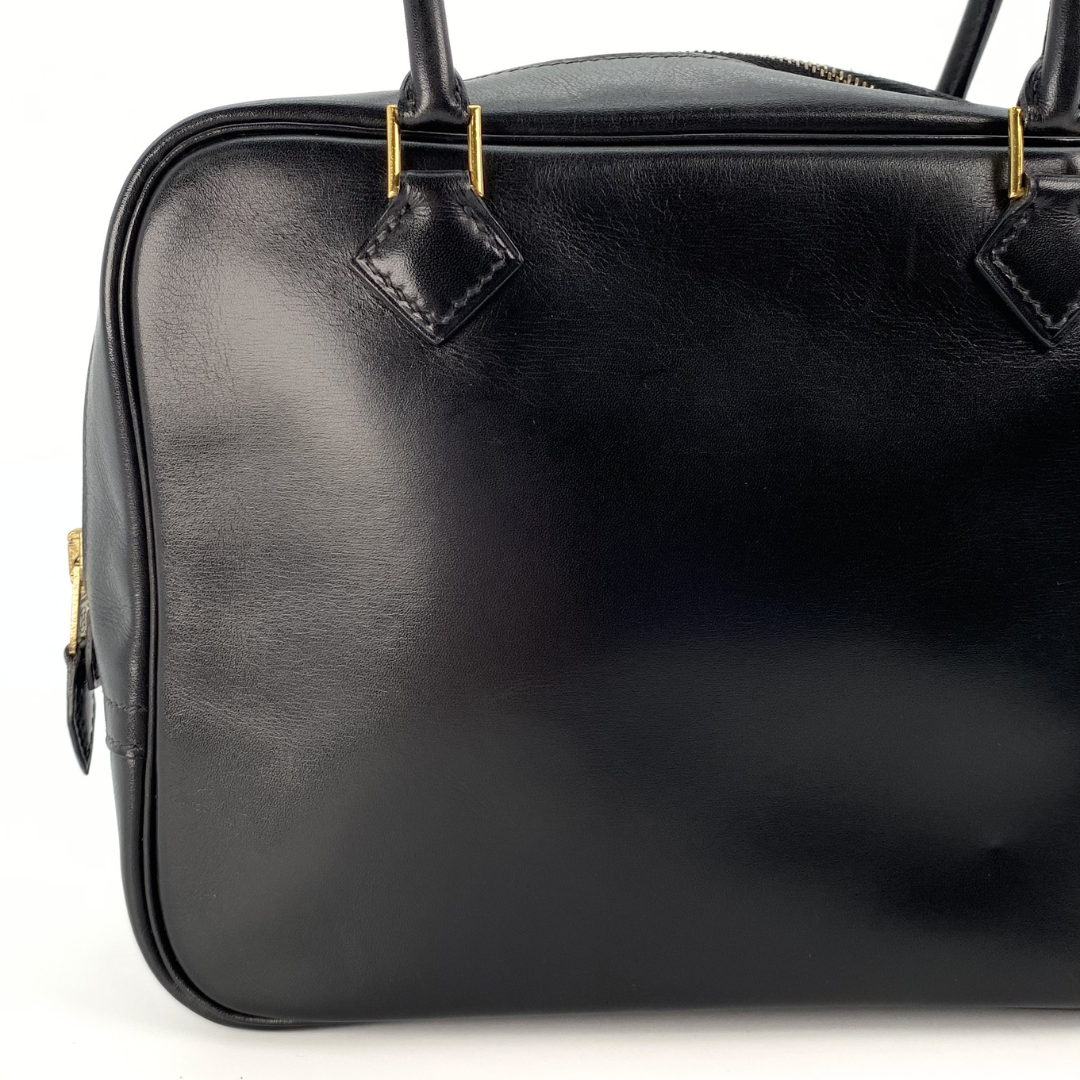 Caio, 1993 Mini Plume Black Boxcalf with stamp 〇W