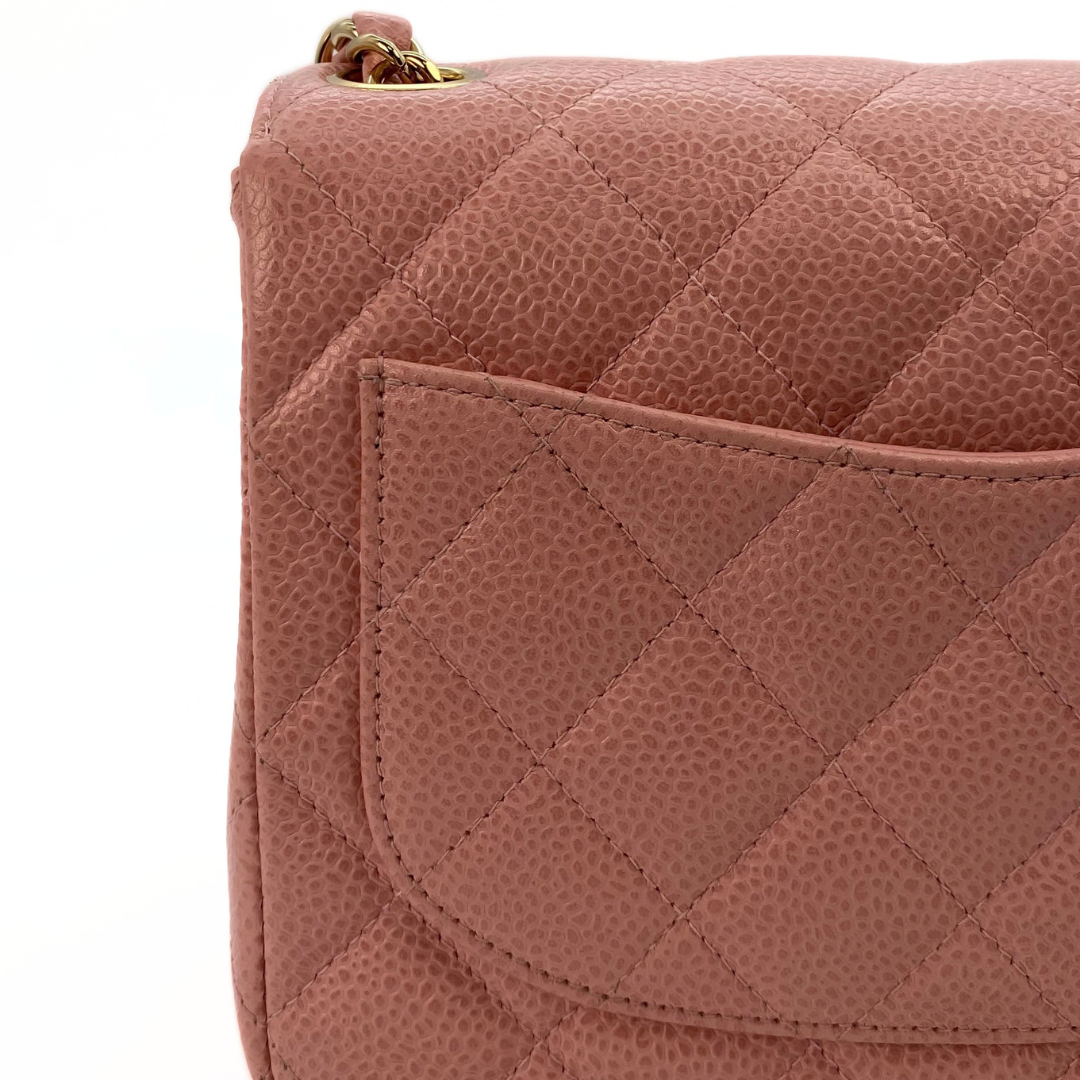 Hayate, 8 Series Square 17cm Pink Caviar with seal and card