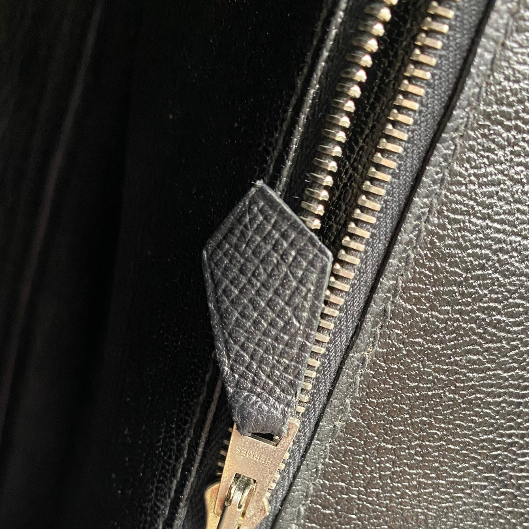 Neoma, 2016 Birkin 30 Black Veau Epsom Palladium Hardware with stamp X