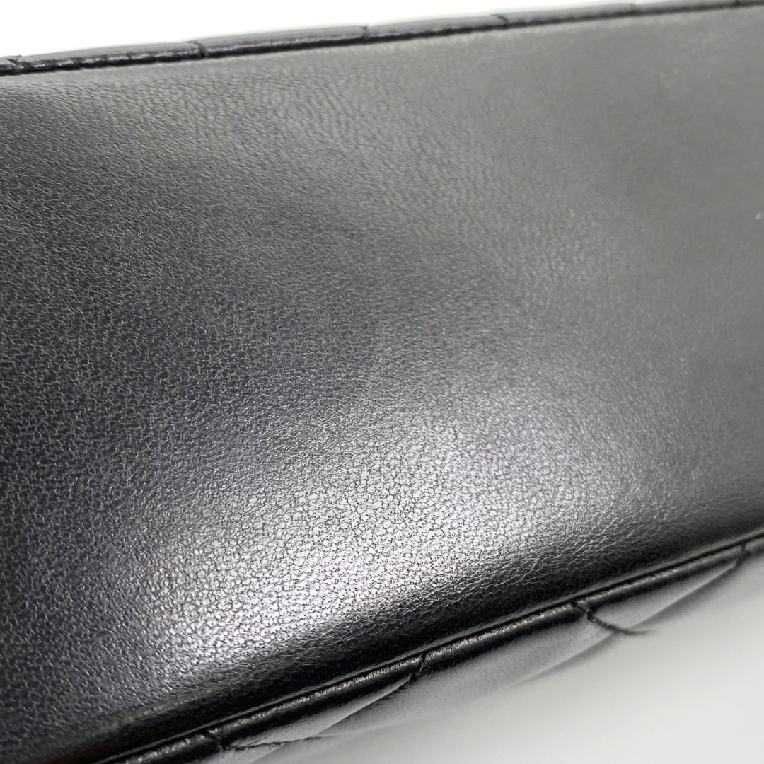 Issei, 2 Series Small Diana Black Lambskin with seal and card