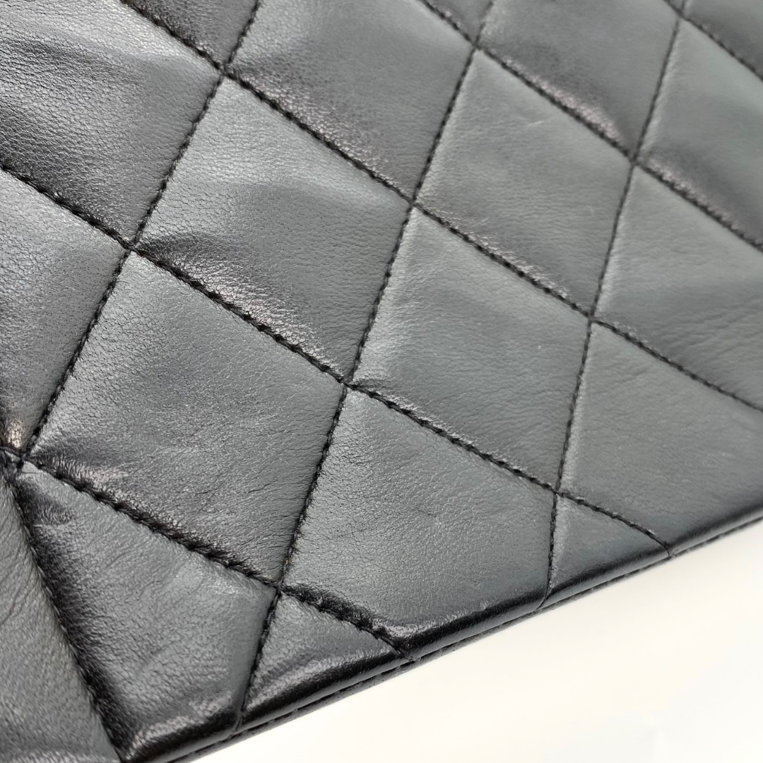 Sergey, 2 Series Small Diana Black Lambskin with seal and card