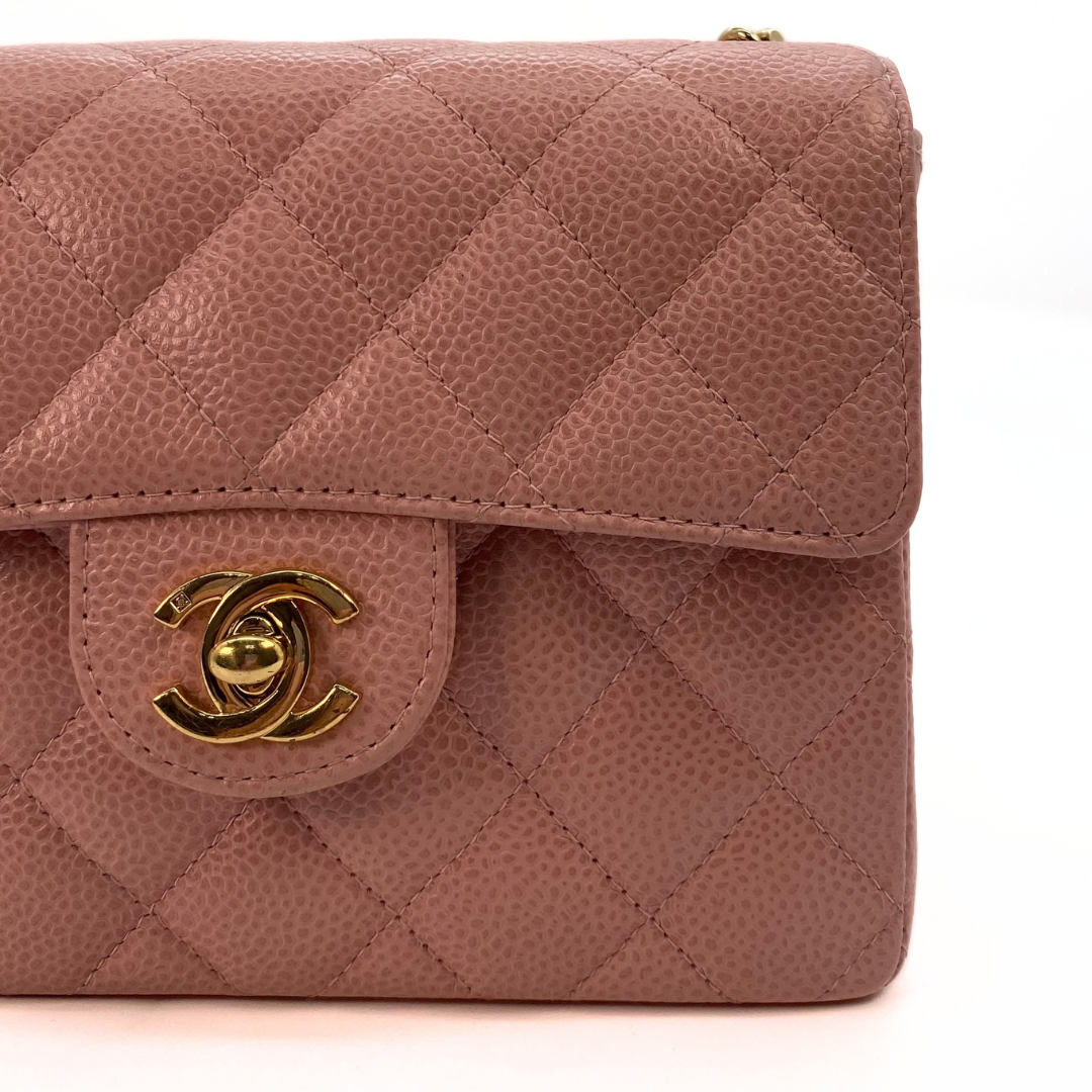 Hayate, 8 Series Square 17cm Pink Caviar with seal and card