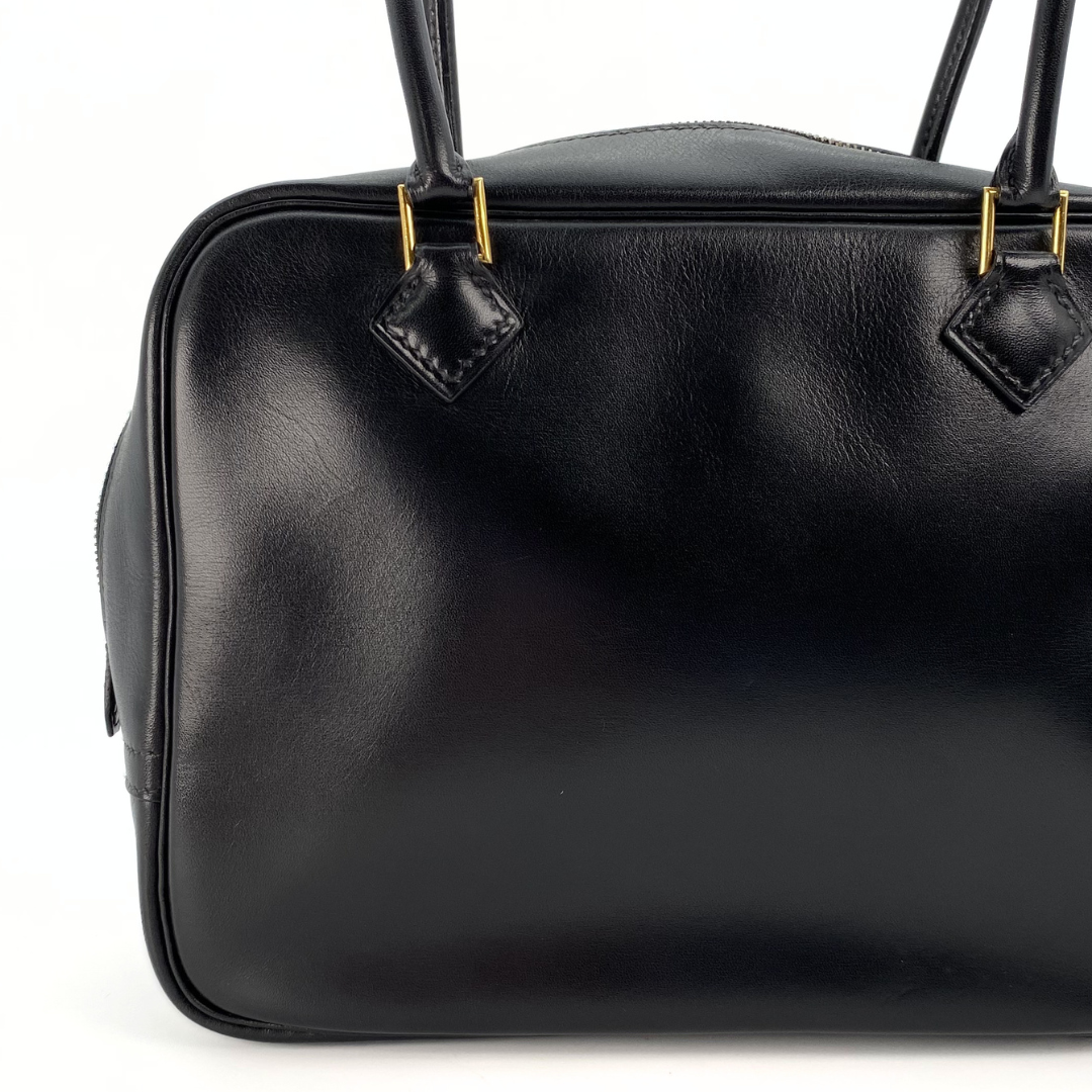Caio, 1993 Mini Plume Black Boxcalf with stamp 〇W