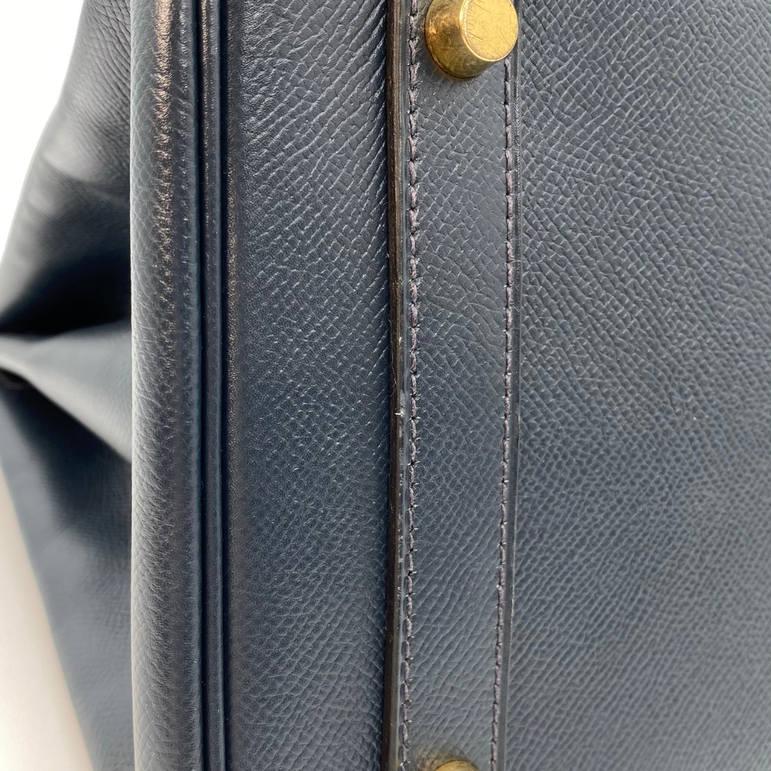 Saba, 2000 Haut a Courroies 32 Couchevel Blue Indigo with stamp □D