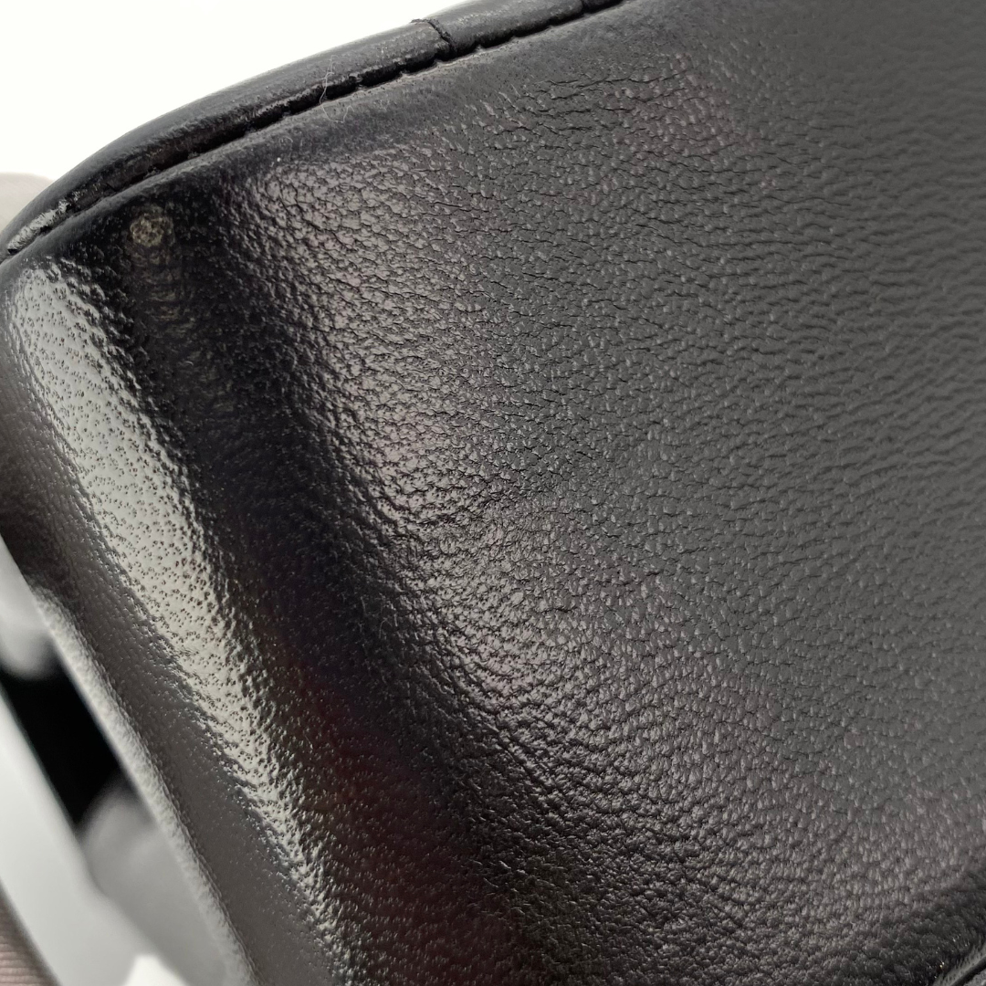 Sergey, 2 Series Small Diana Black Lambskin with seal and card