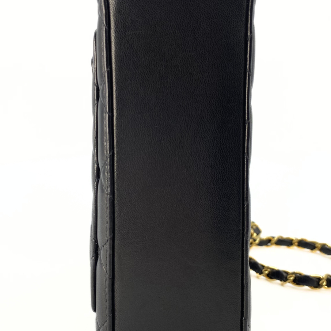 Otto, 4 Series Black Lambskin Envelope Pocket Flap with seal only