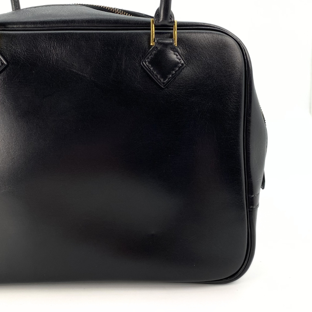 Caio, 1993 Mini Plume Black Boxcalf with stamp 〇W