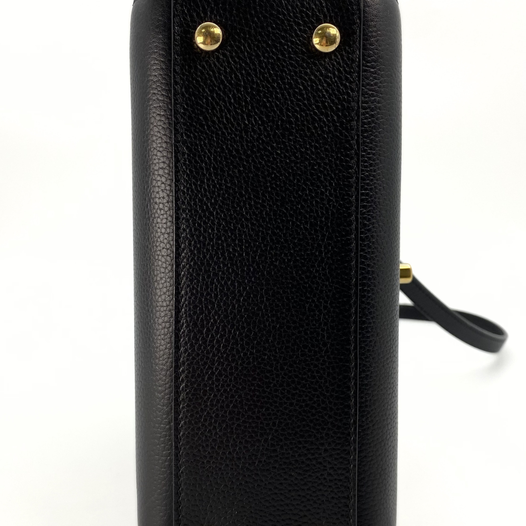 Brodie, 23 Series Neo Excecutive Tote Black Leather with seal and card