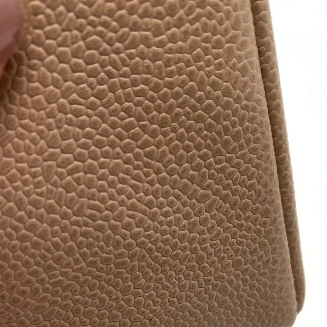 Sakai, Small Diana Pink Beige Caviar with seal only