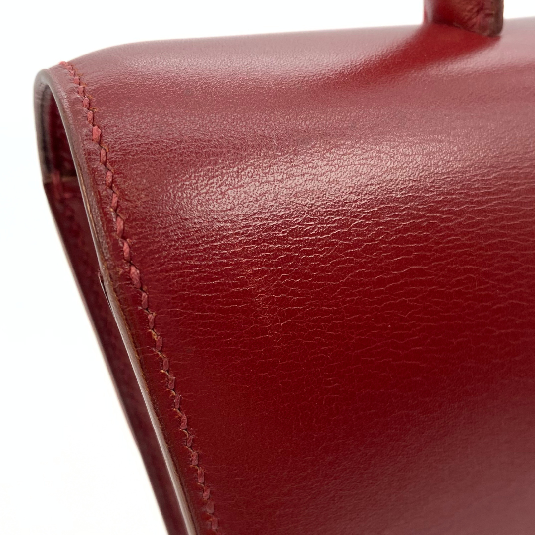 Kamala, 1992 Frégate Boxcalf Rouge H with stamp 〇V