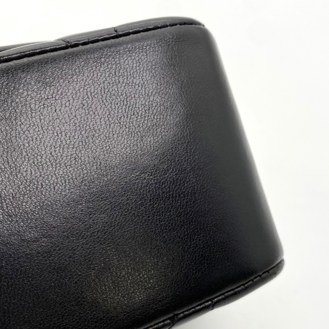 Issei, 2 Series Small Diana Black Lambskin with seal and card