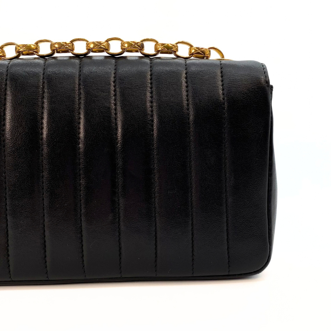 Lori, 2 Series Bijoux Chain Black Lambskin with seal only