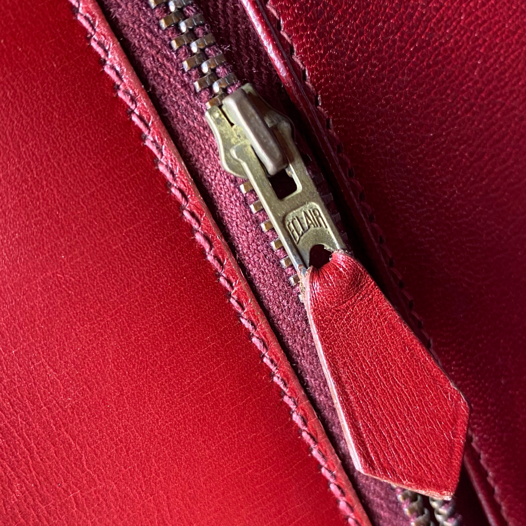 Renzo, 1992 Kelly 28 Sellier Rouge H Boxcalf with stamp 〇V