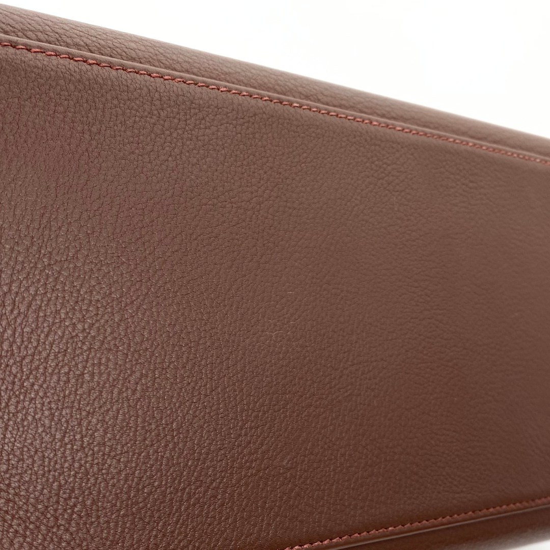 Tsubasa, 2000 Kelly 35 Retourne Marron Fonce Togo with stamp □D