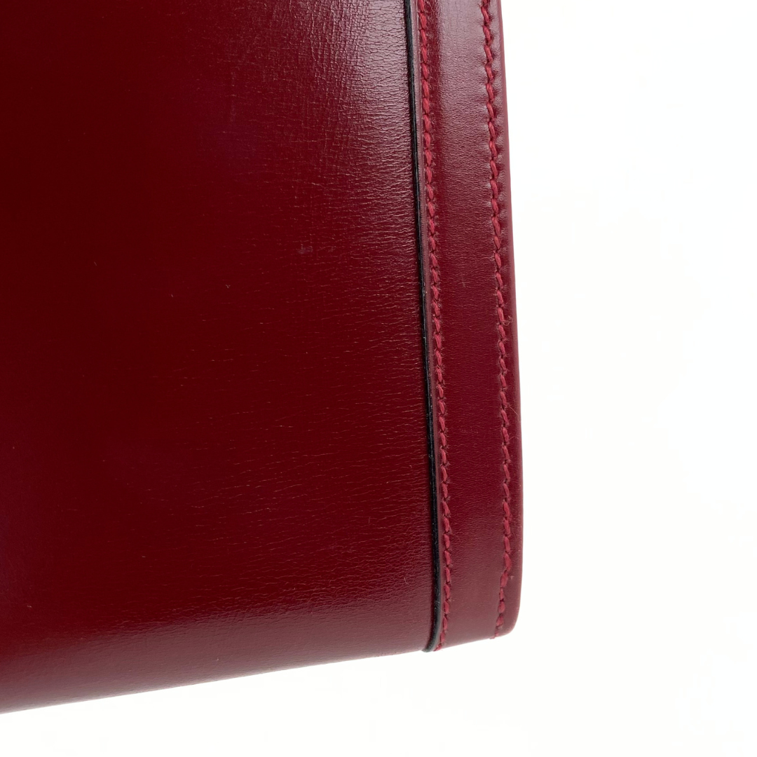 Cyra, 1978 Jige PM Boxcalf Bordeaux with stamp 〇H