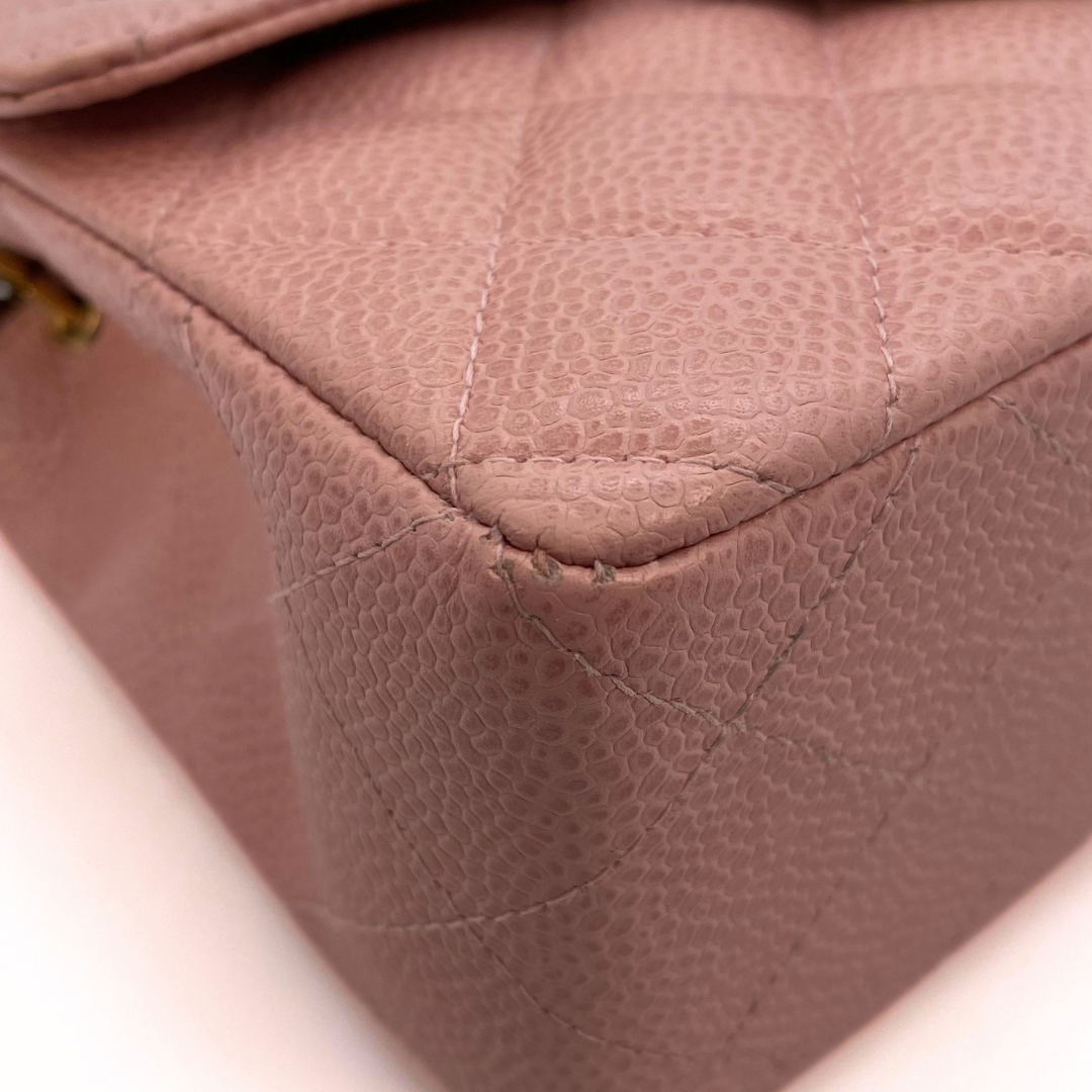 Hayate, 8 Series Square 17cm Pink Caviar with seal and card