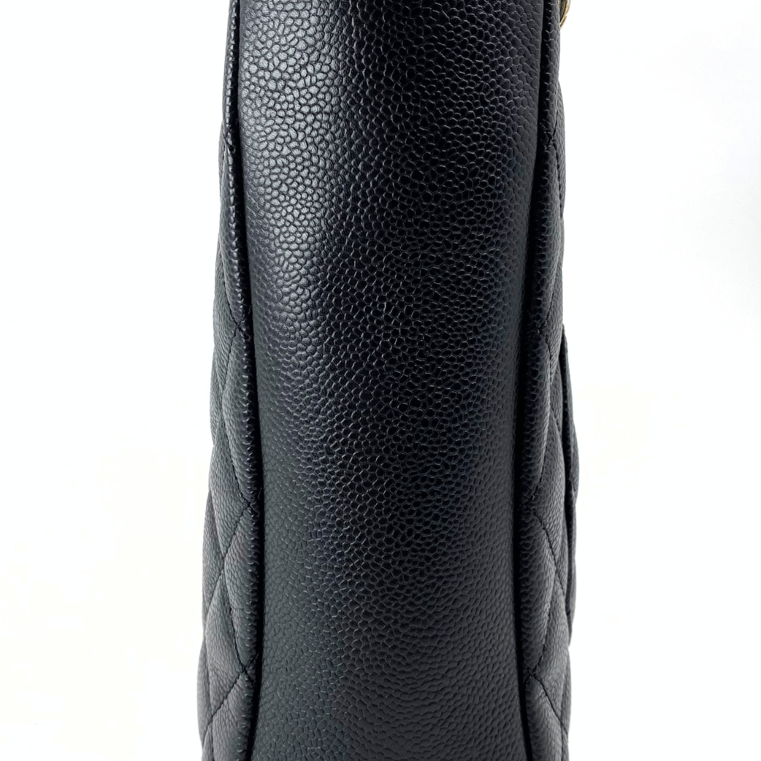 Ender, 16 Series PST Tote Black Caviar with seal and card