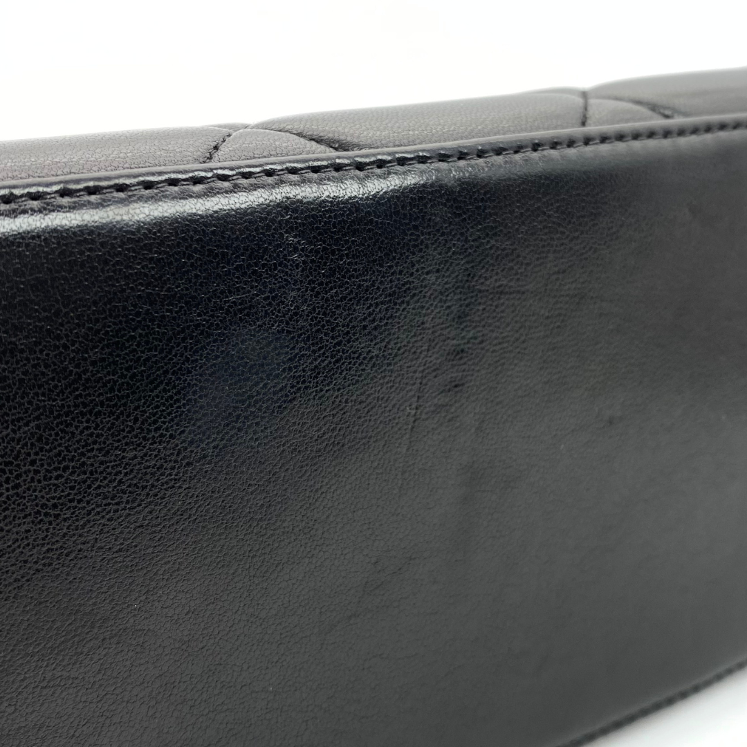 Mikoto, 3 Series Materasse Black Lamb Gold Hardware with seal and card