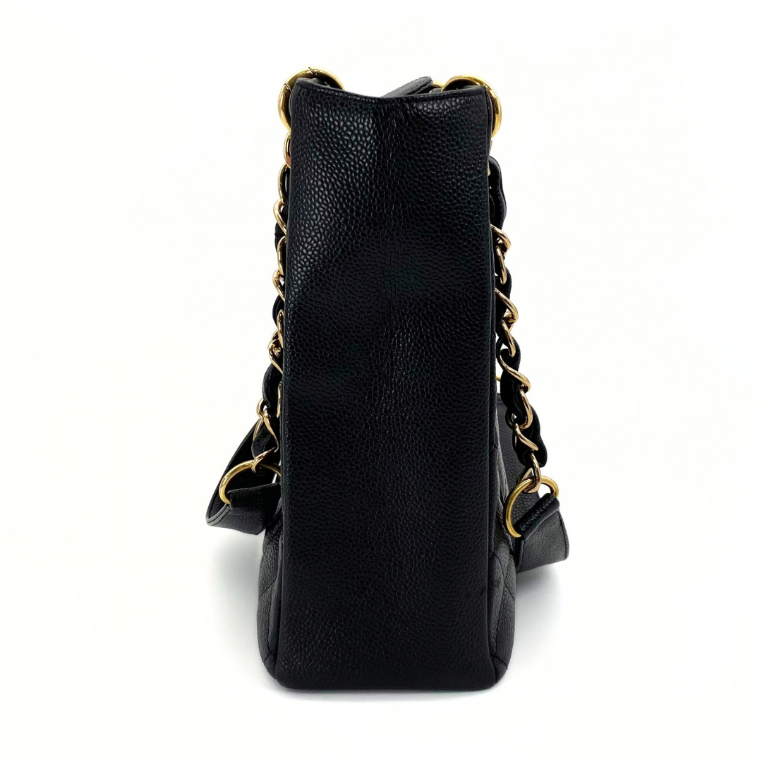 Mahina, 9 Series PST Tote Black Caviar with seal and card