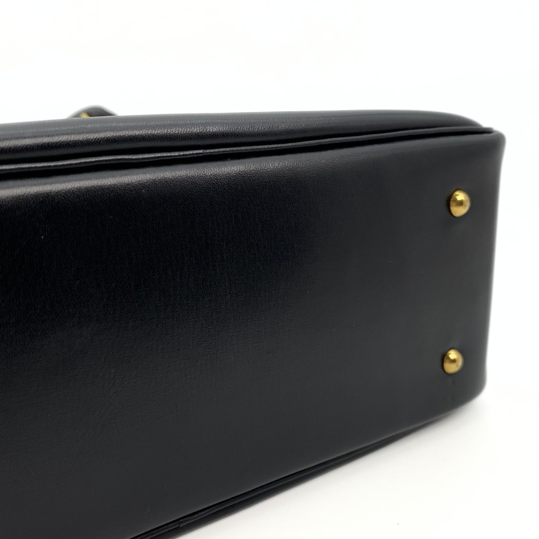 Caio, 1993 Mini Plume Black Boxcalf with stamp 〇W