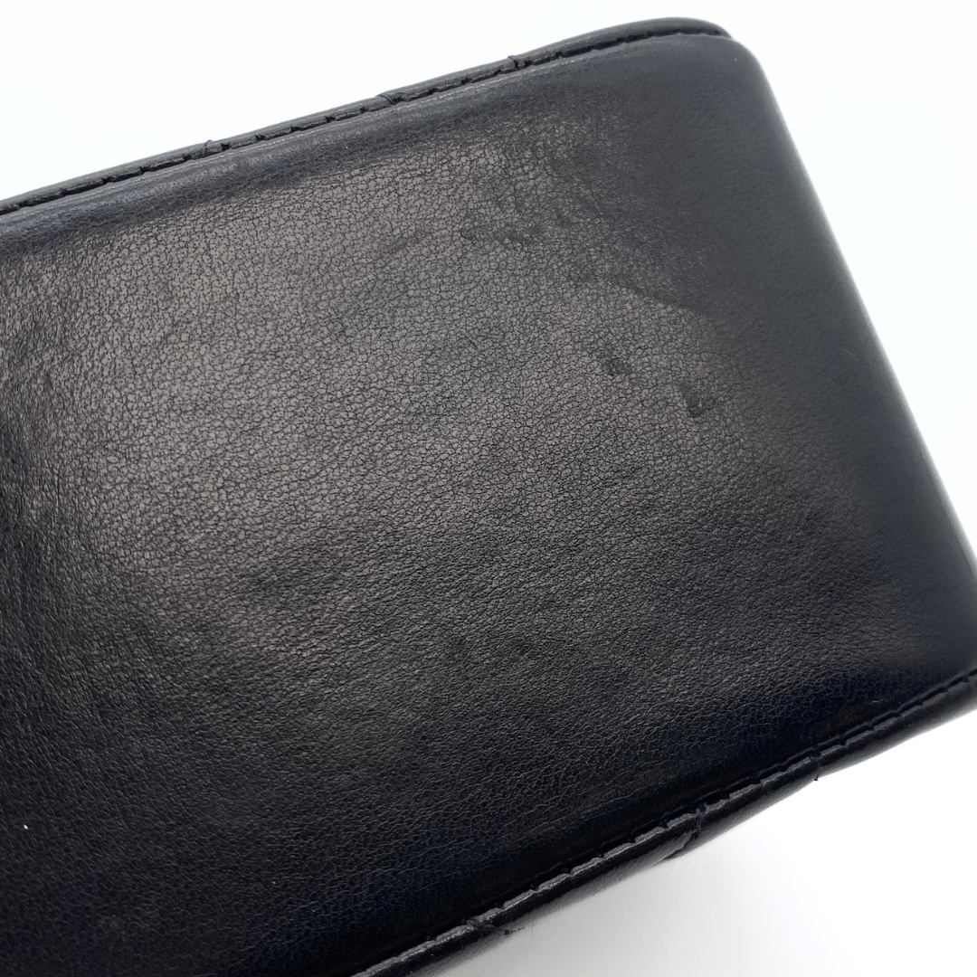 Kalina, 4 Series Small Diana Black Lambskin with seal and card