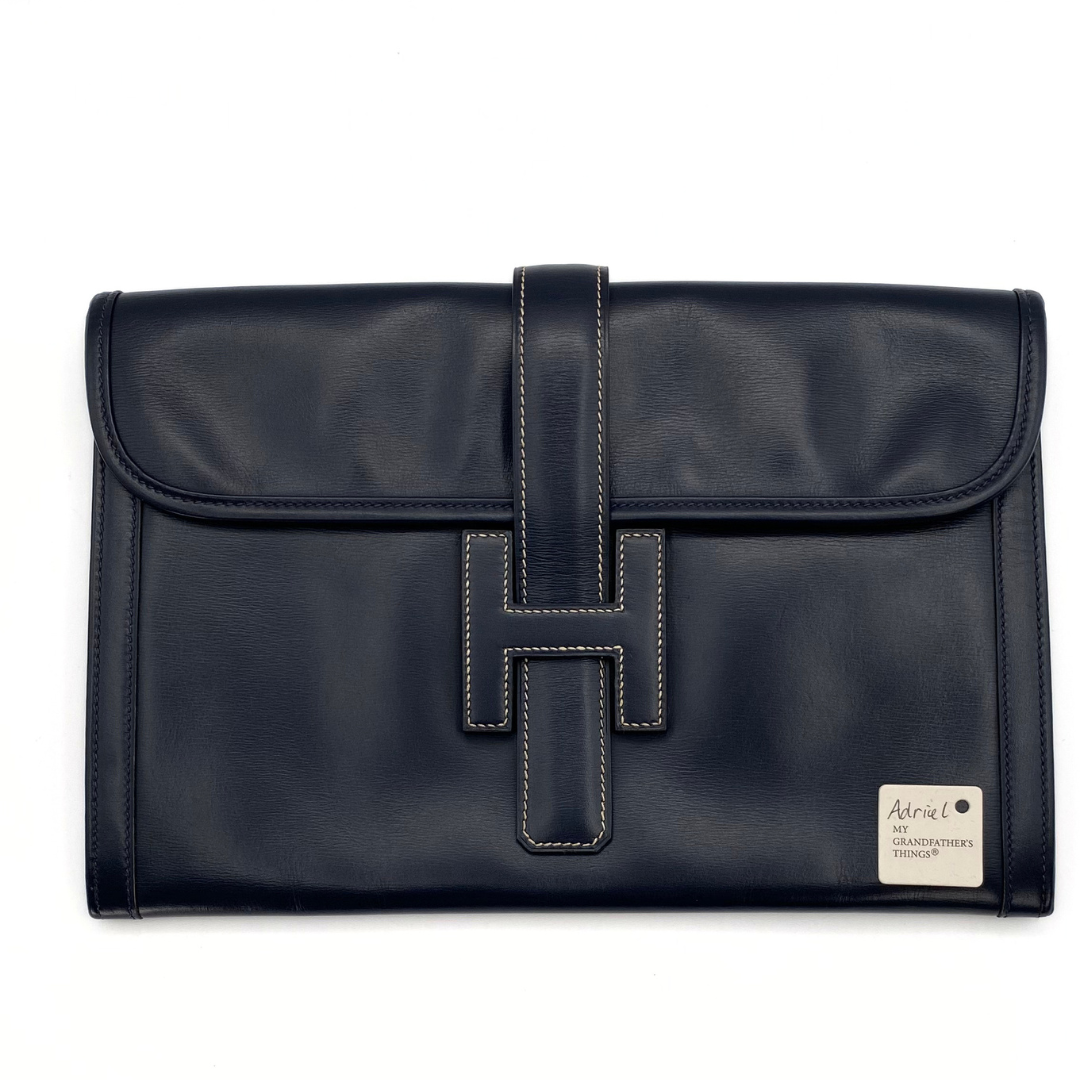 Caius, 1978 Drag 27 Black Boxcalf with stamp 〇H