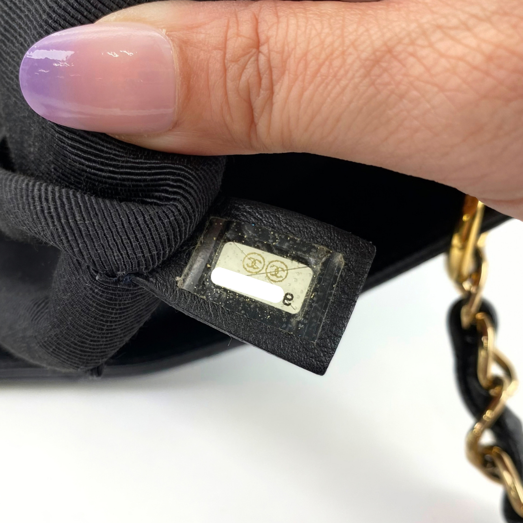 Mahina, 9 Series PST Tote Black Caviar with seal and card