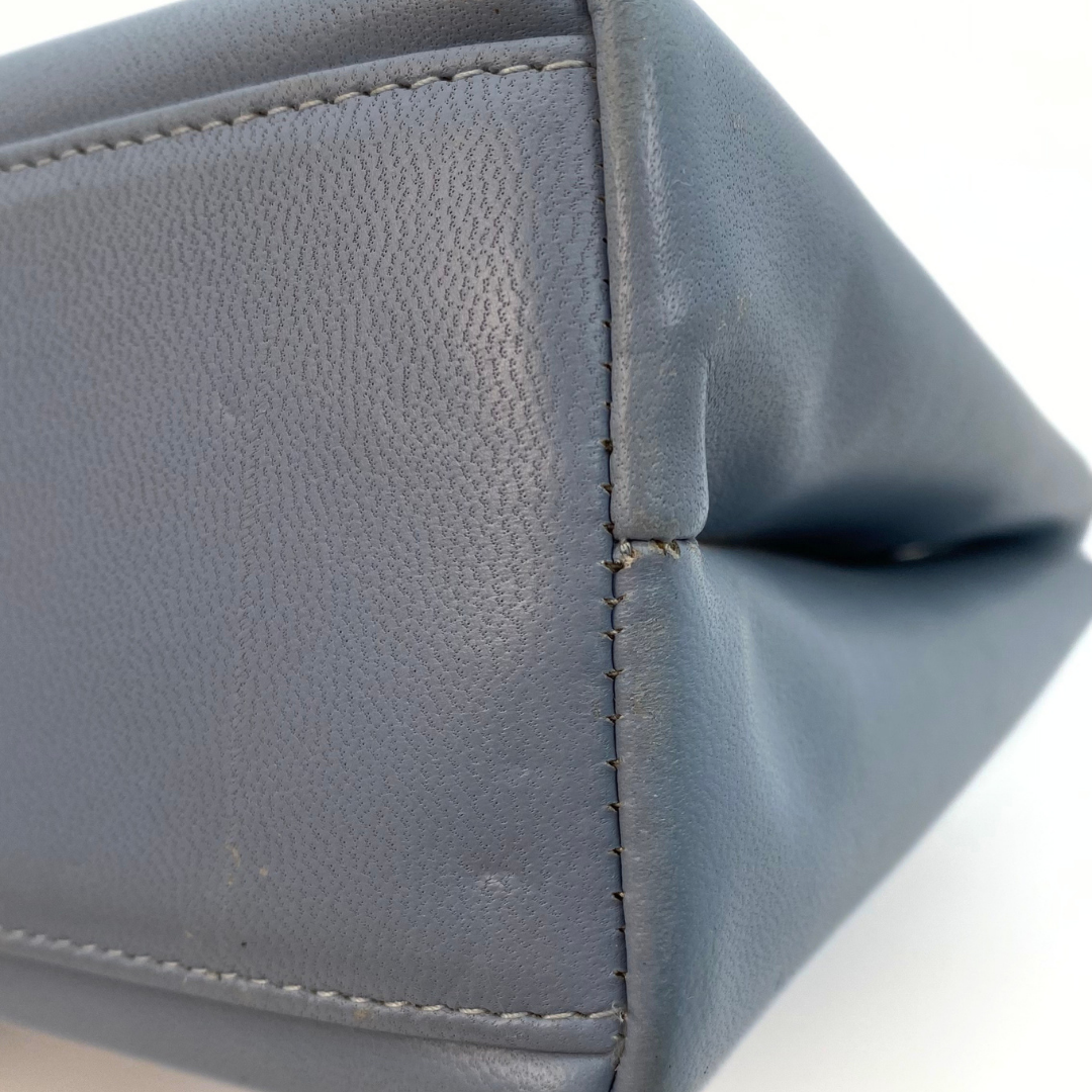Helma, 5 Series Kelly Light Blue Lambskin with seal only