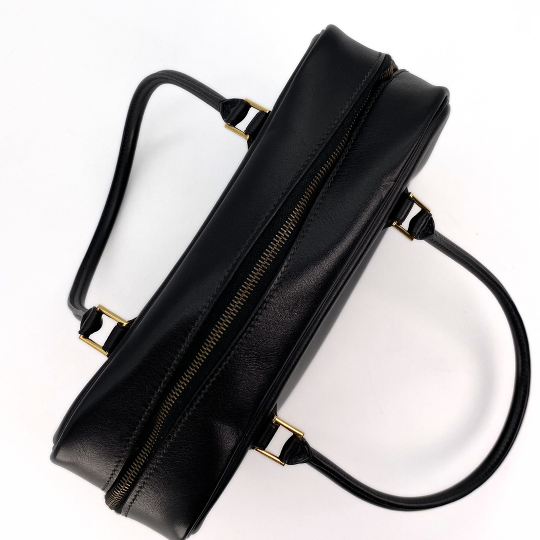 Caio, 1993 Mini Plume Black Boxcalf with stamp 〇W