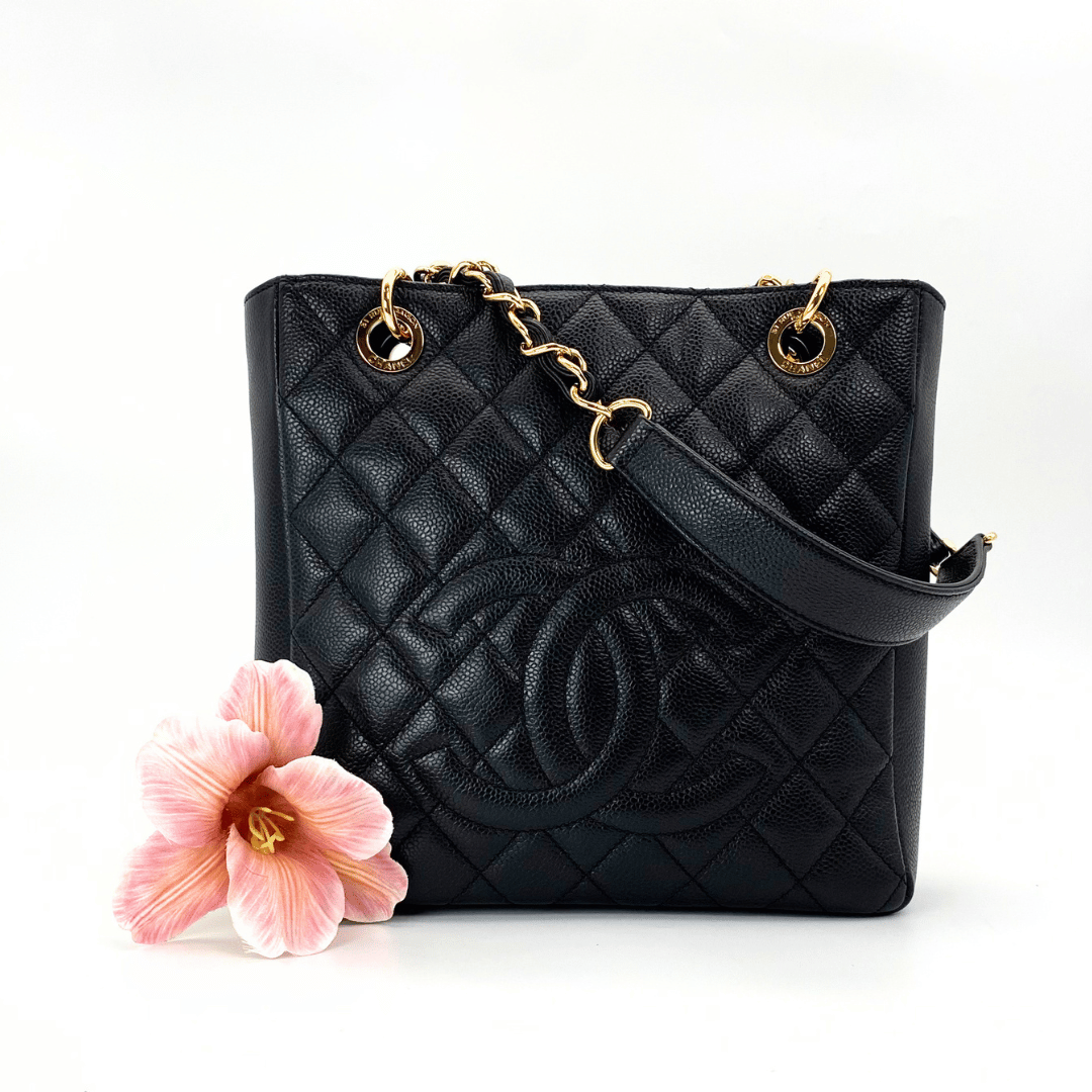 Ender, 16 Series PST Tote Black Caviar with seal and card