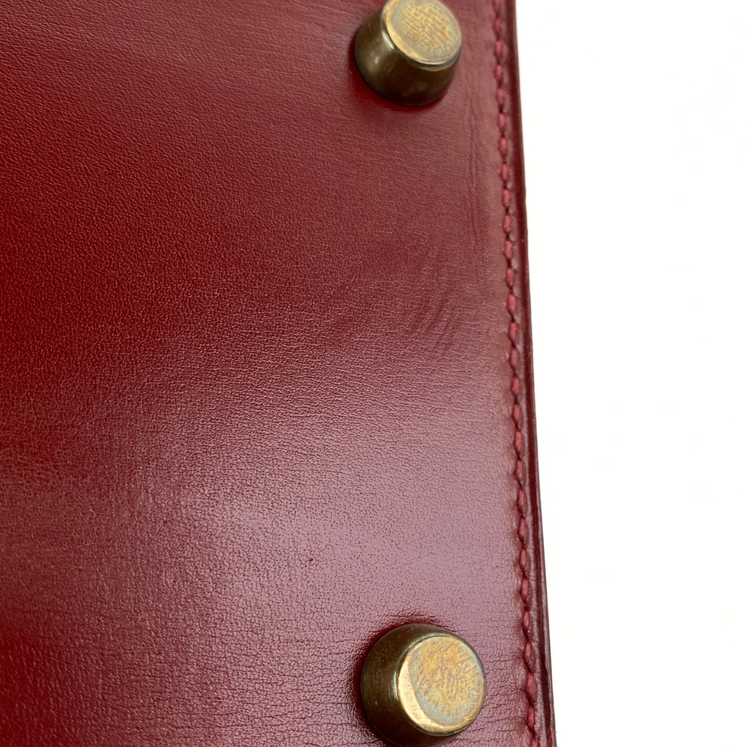 Renzo, 1992 Kelly 28 Sellier Rouge H Boxcalf with stamp 〇V