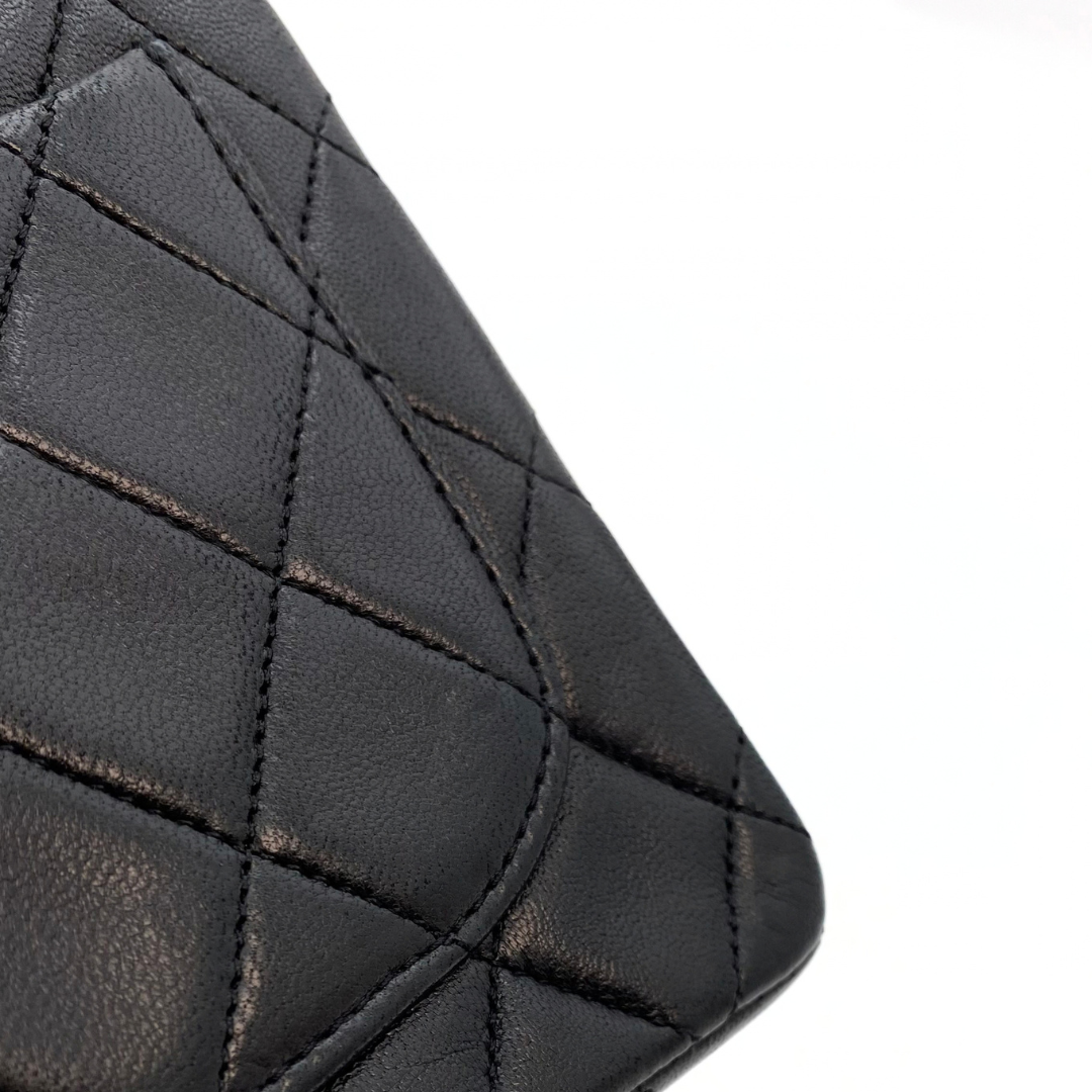 Michiru, 1 Series Square 17cm Black Lambskin with seal and card