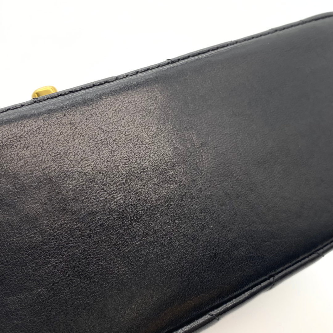 Kalina, 4 Series Small Diana Black Lambskin with seal and card