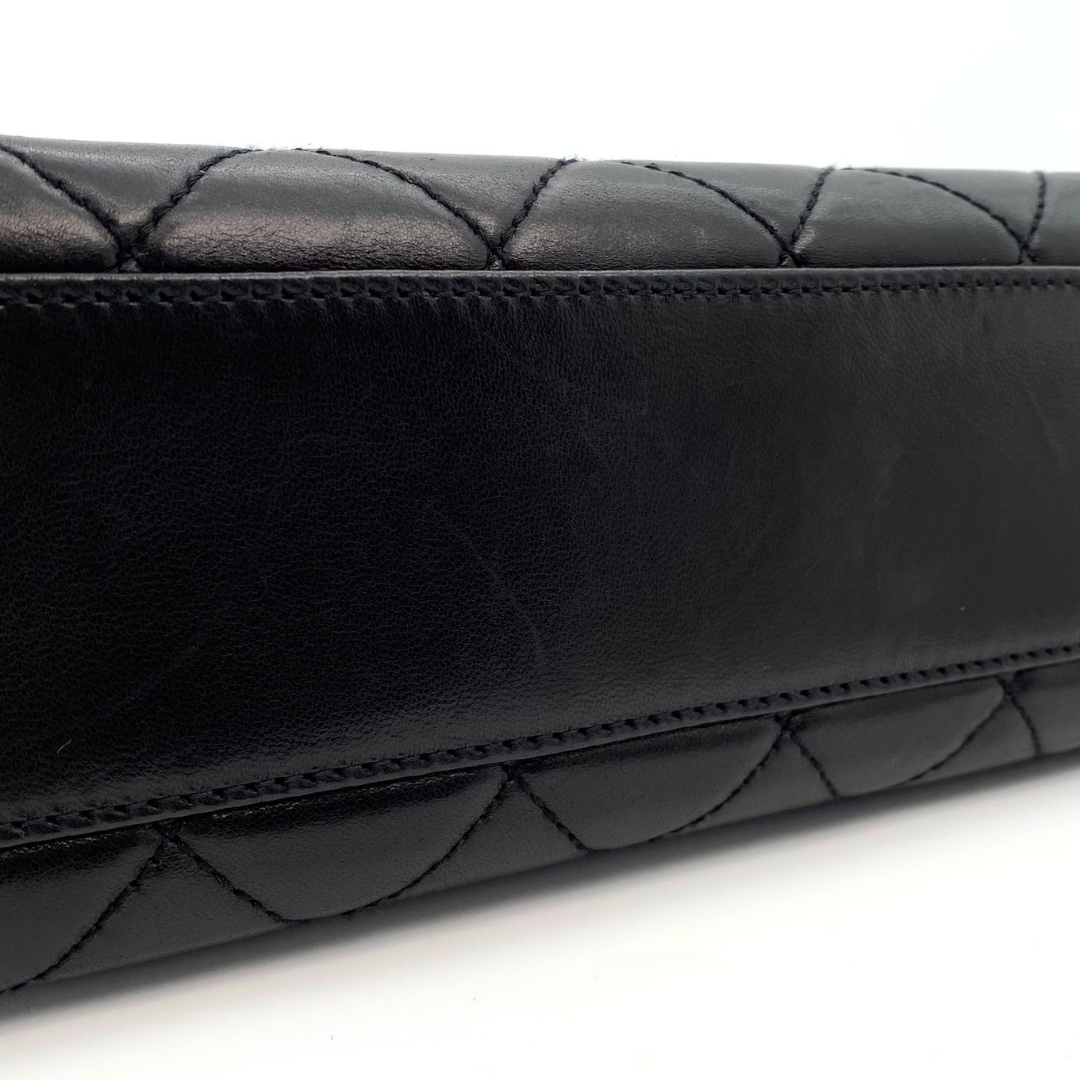 Sushma, 6 Series Tote Black Lambskin with Bijoux Chain with seal and card