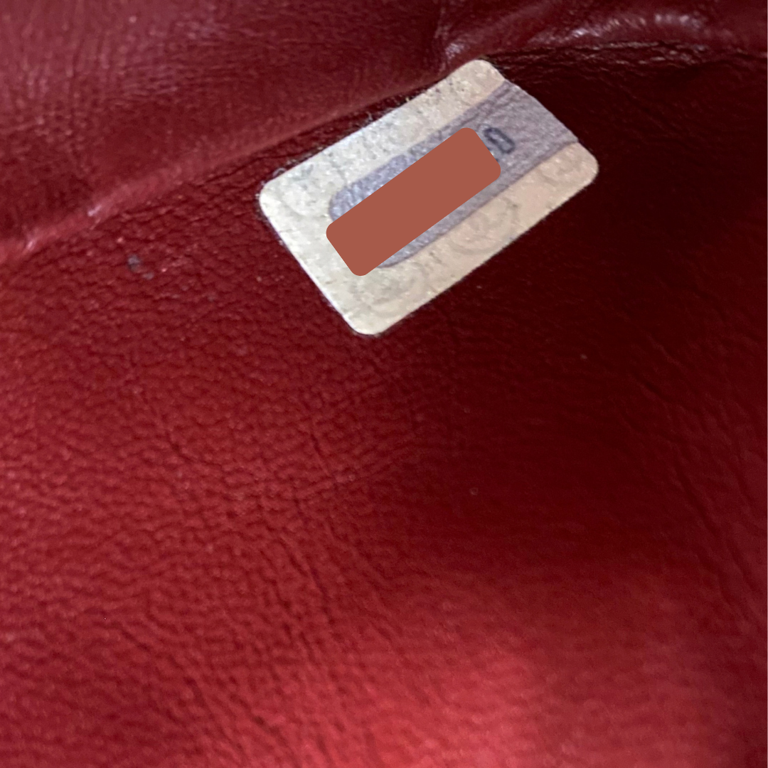 Kosei, 0 Series Half Moon Black Lambskin with seal and card