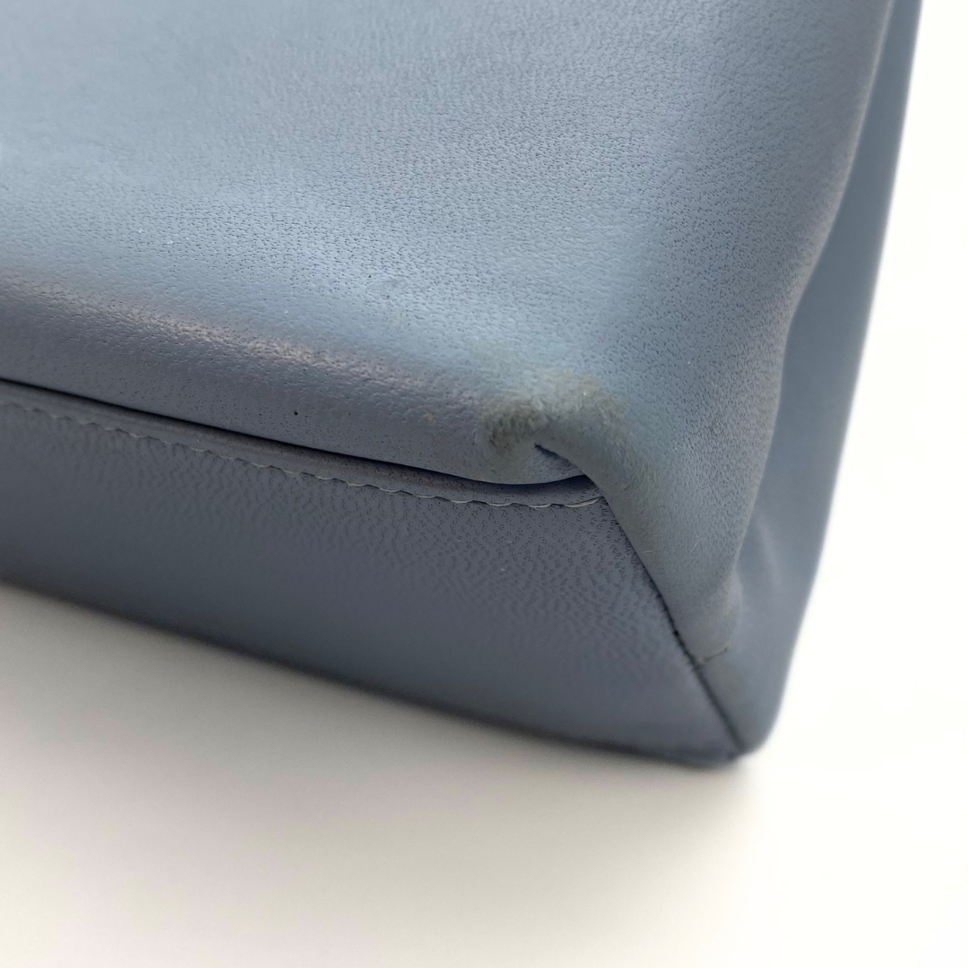 Helma, 5 Series Kelly Light Blue Lambskin with seal only