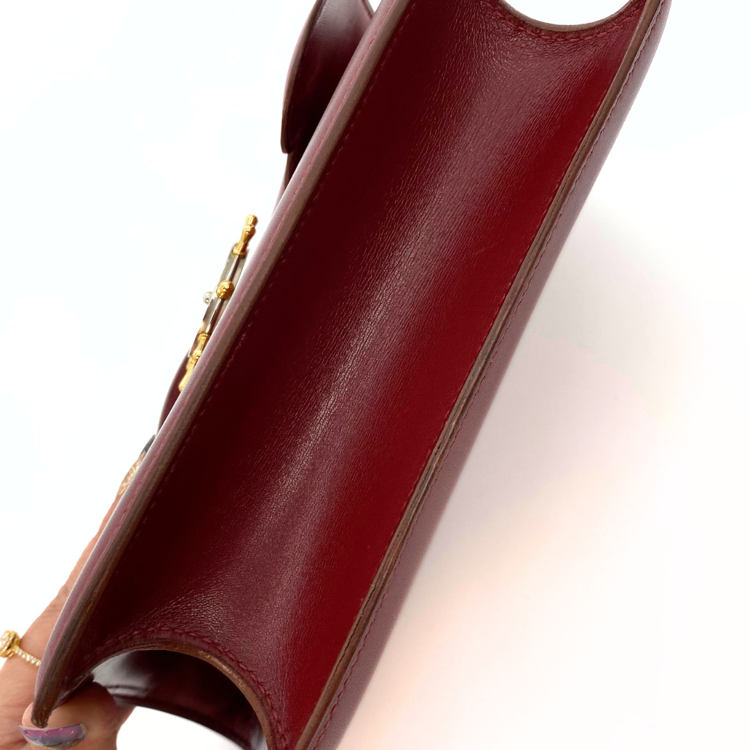 Kamala, 1992 Frégate Boxcalf Rouge H with stamp 〇V