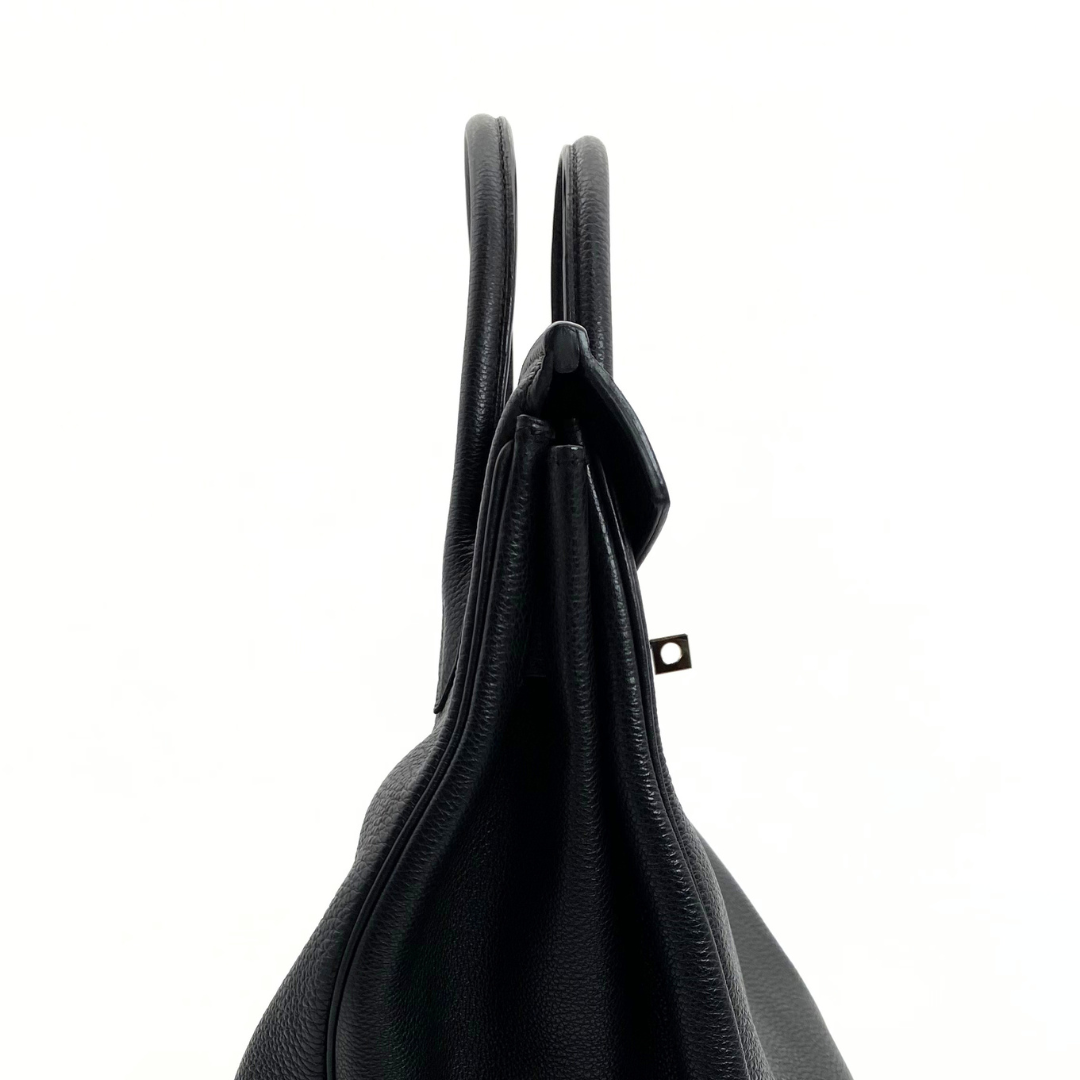 Avenor, 2000 Hat A Courroies 32 Black Togo Silver Hardware with □D