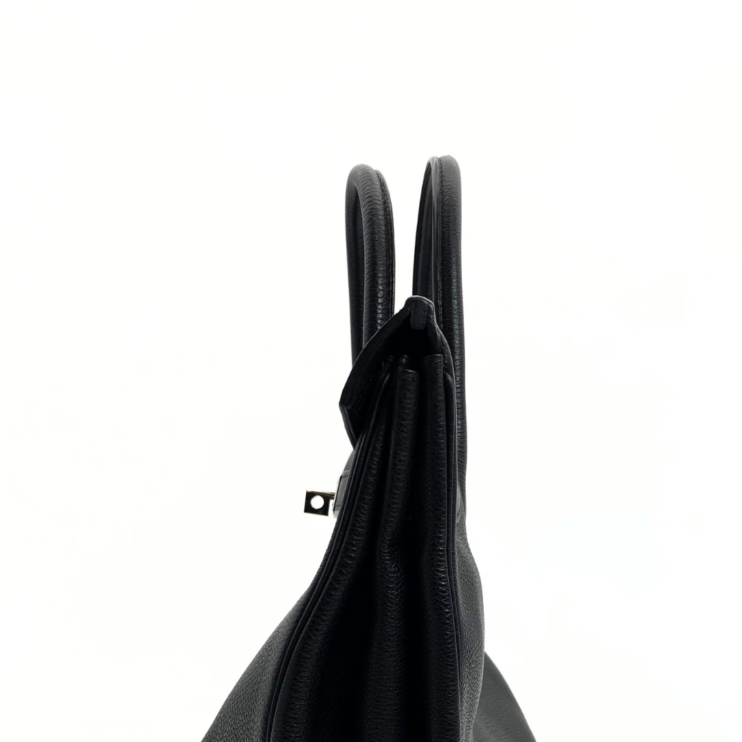 Avenor, 2000 Hat A Courroies 32 Black Togo Silver Hardware with □D