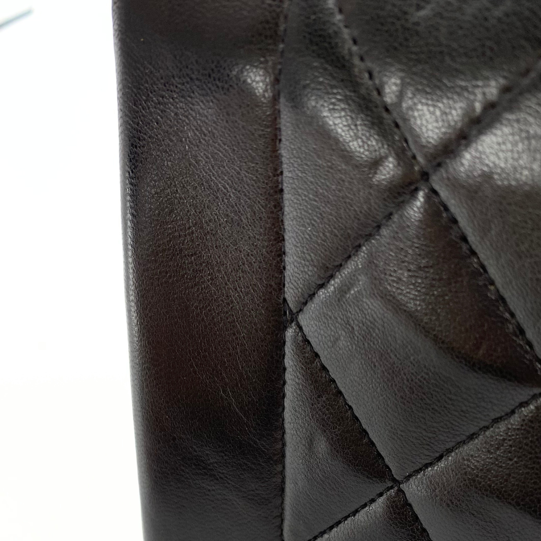 Sergey, 2 Series Small Diana Black Lambskin with seal and card