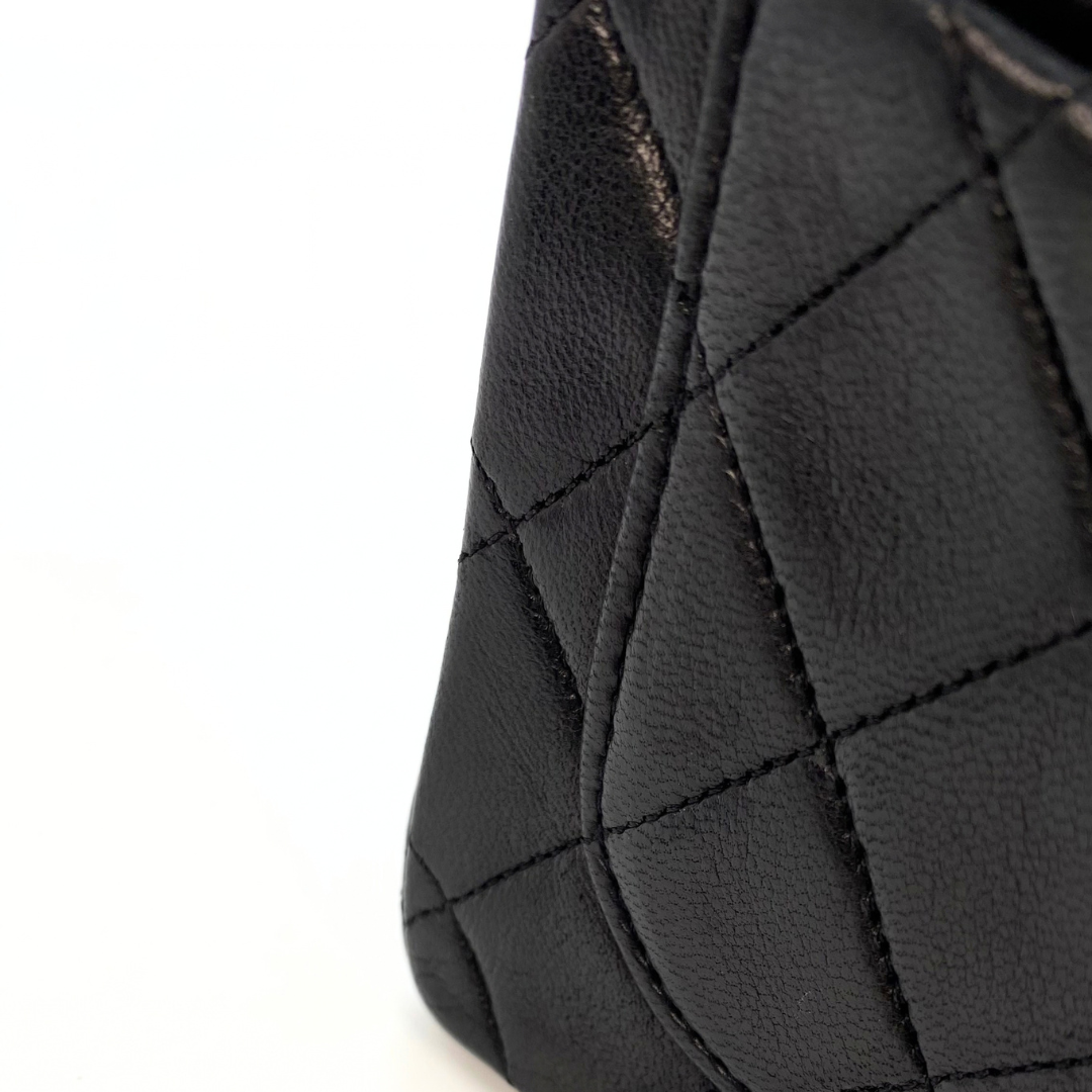 Michiru, 1 Series Square 17cm Black Lambskin with seal and card