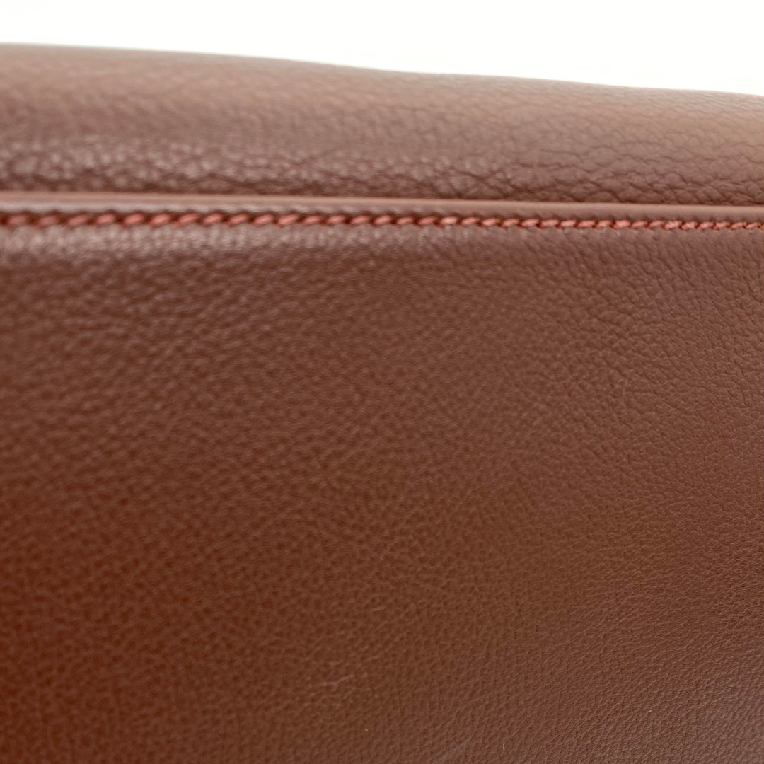 Tsubasa, 2000 Kelly 35 Retourne Marron Fonce Togo with stamp □D