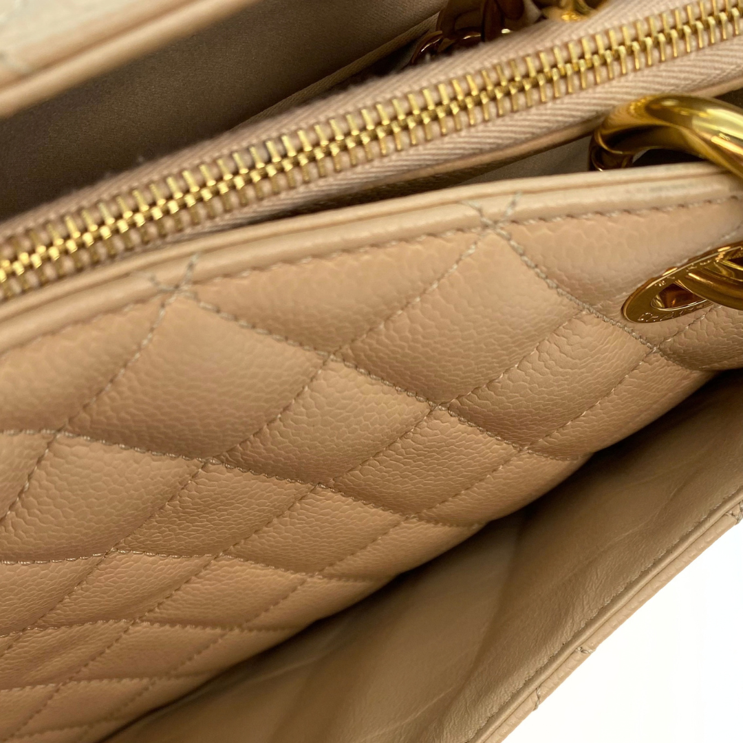 Chiyo, 16 Series GST Big Coco Beige Caviar with seal and card