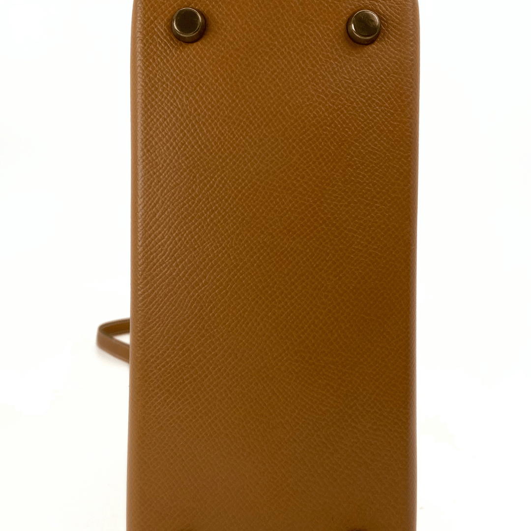 Miro, 1986 Mini K20 Courchevel Epsom Natural with stamp 〇P