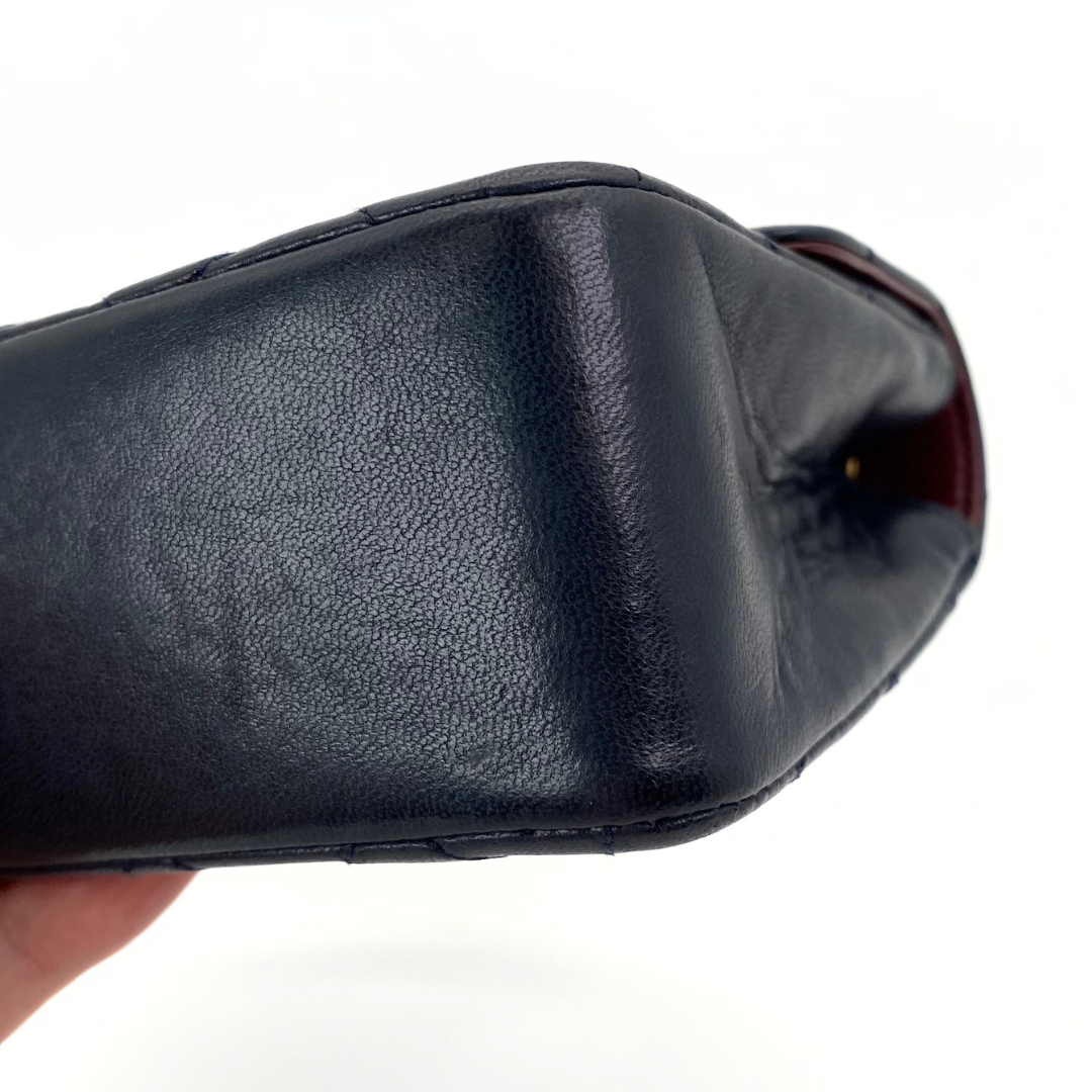 Rorik, 1 Series Mini Circle Coco Navy Lambskin with seal only